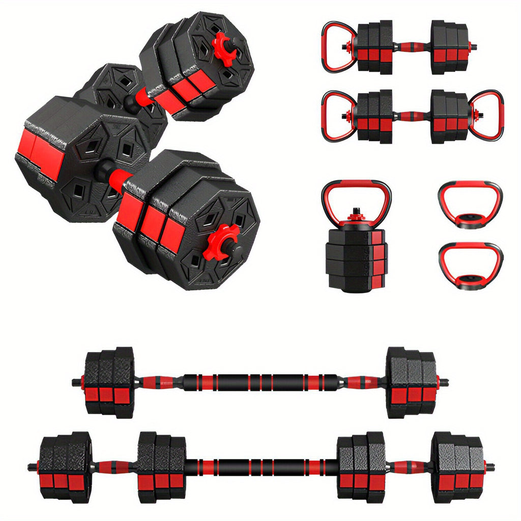 New Totall 44LB Dumbells Pair Gym Weights Dumbbell Body Building Free Weight Set