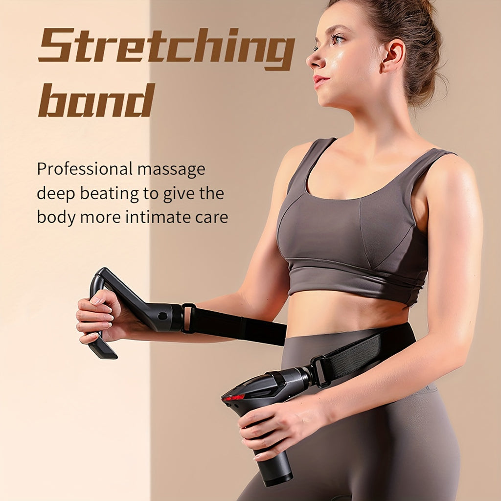 Handheld Massage Gun, Multifunctional Detachable Handle Massager, Muscle Fitness Massage Gun, Gifts For Women Men, Father's Day Gift Mother's Day Gift Father's Day Gift