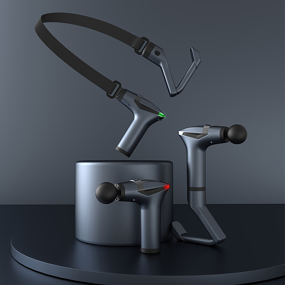 Handheld Massage Gun, Multifunctional Detachable Handle Massager, Muscle Fitness Massage Gun, Gifts For Women Men, Father's Day Gift Mother's Day Gift Father's Day Gift