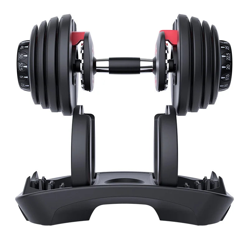 Custom Cheapest Wholesale Fitness Steel Adjustable Dumbbells 90lb Weights System Gym Dumbell Sets Adjustable Dumbbell