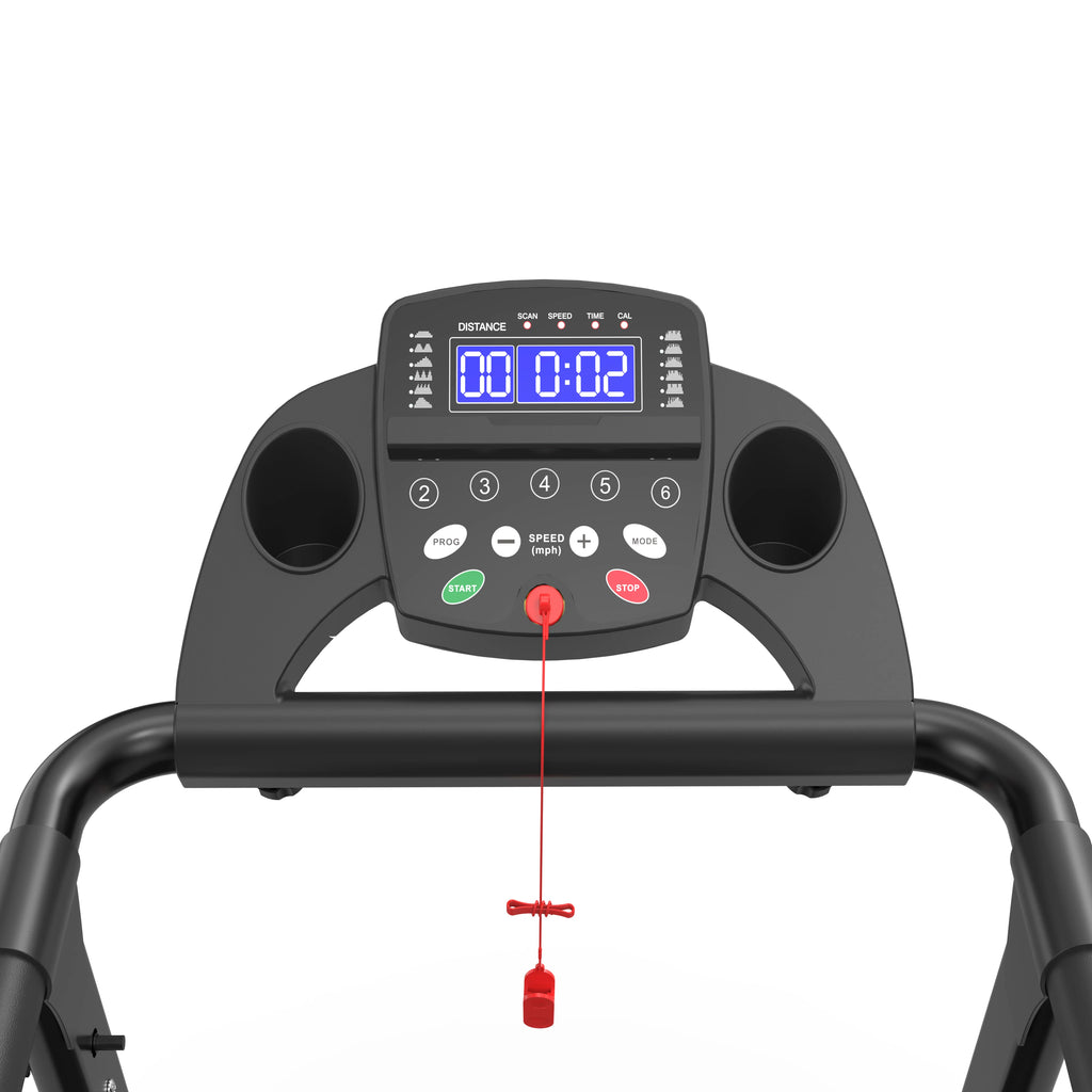 Home Exercise Electric Motor Treadmill with Heart Rate Test Easy Installation for Home Use Running Machine